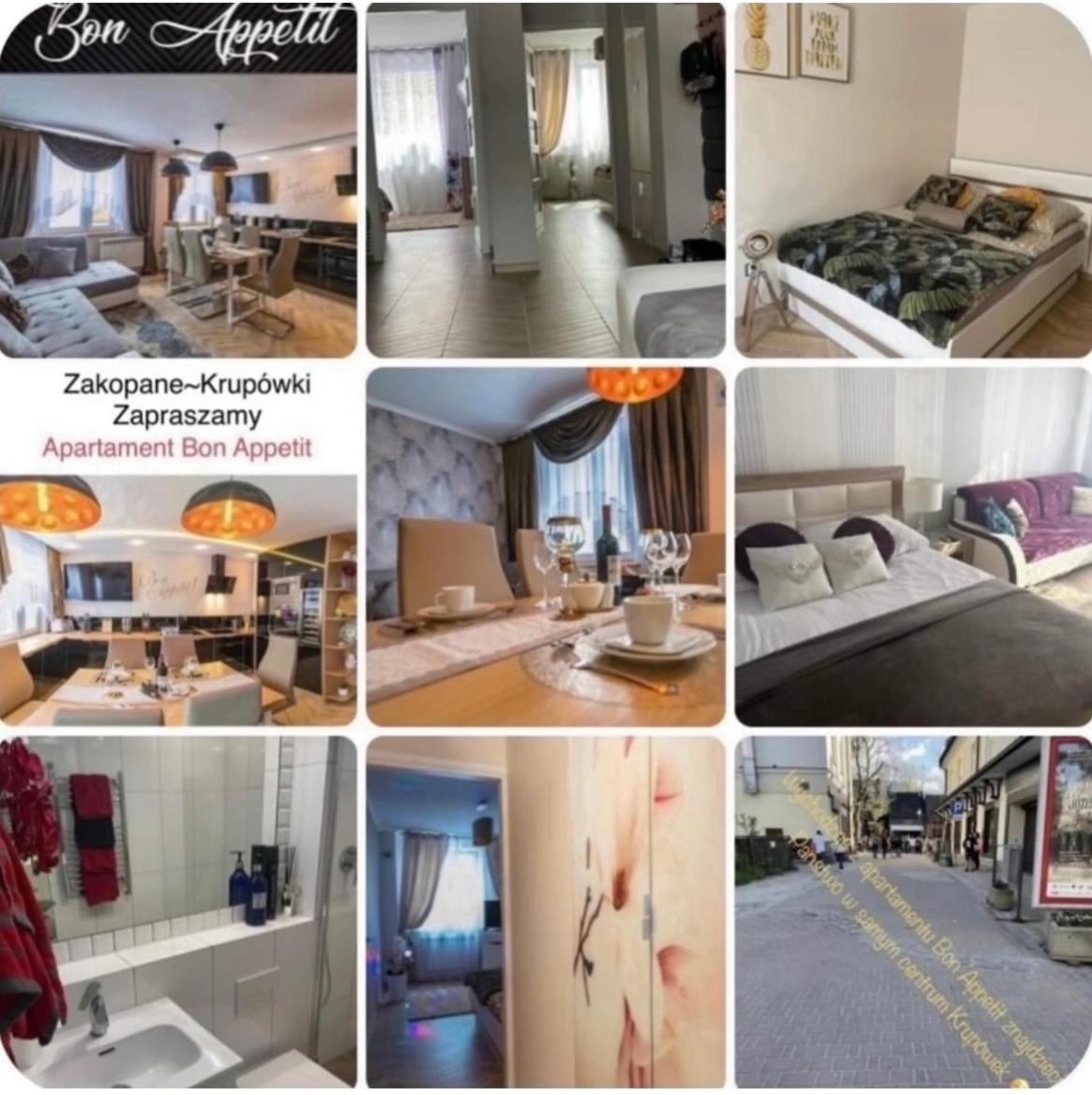 Luksusowy Apartament Bon Appetit -Centrum-Krupówki-Zakopane Bagian luar foto
